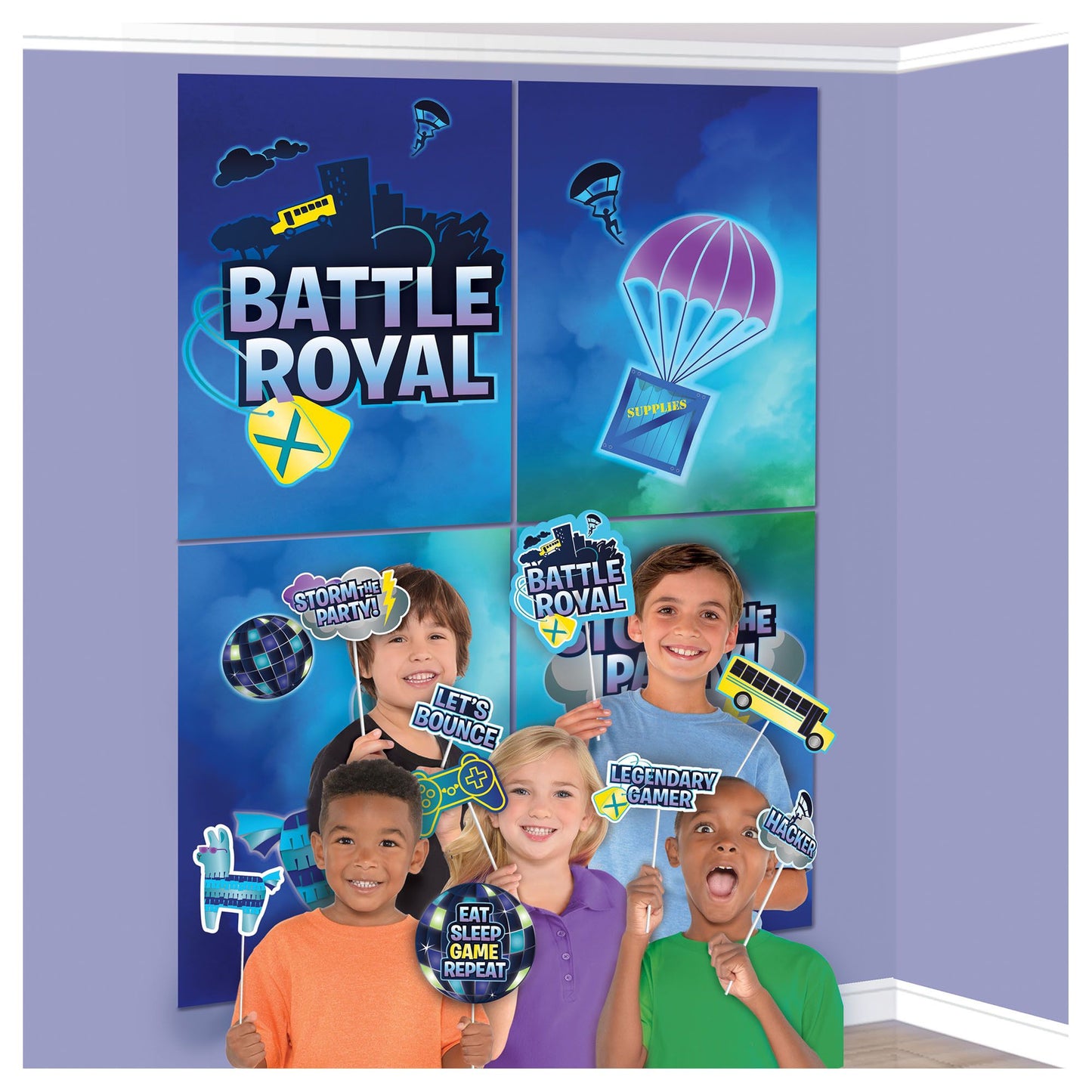 Battle Royal Scene Setter With Props