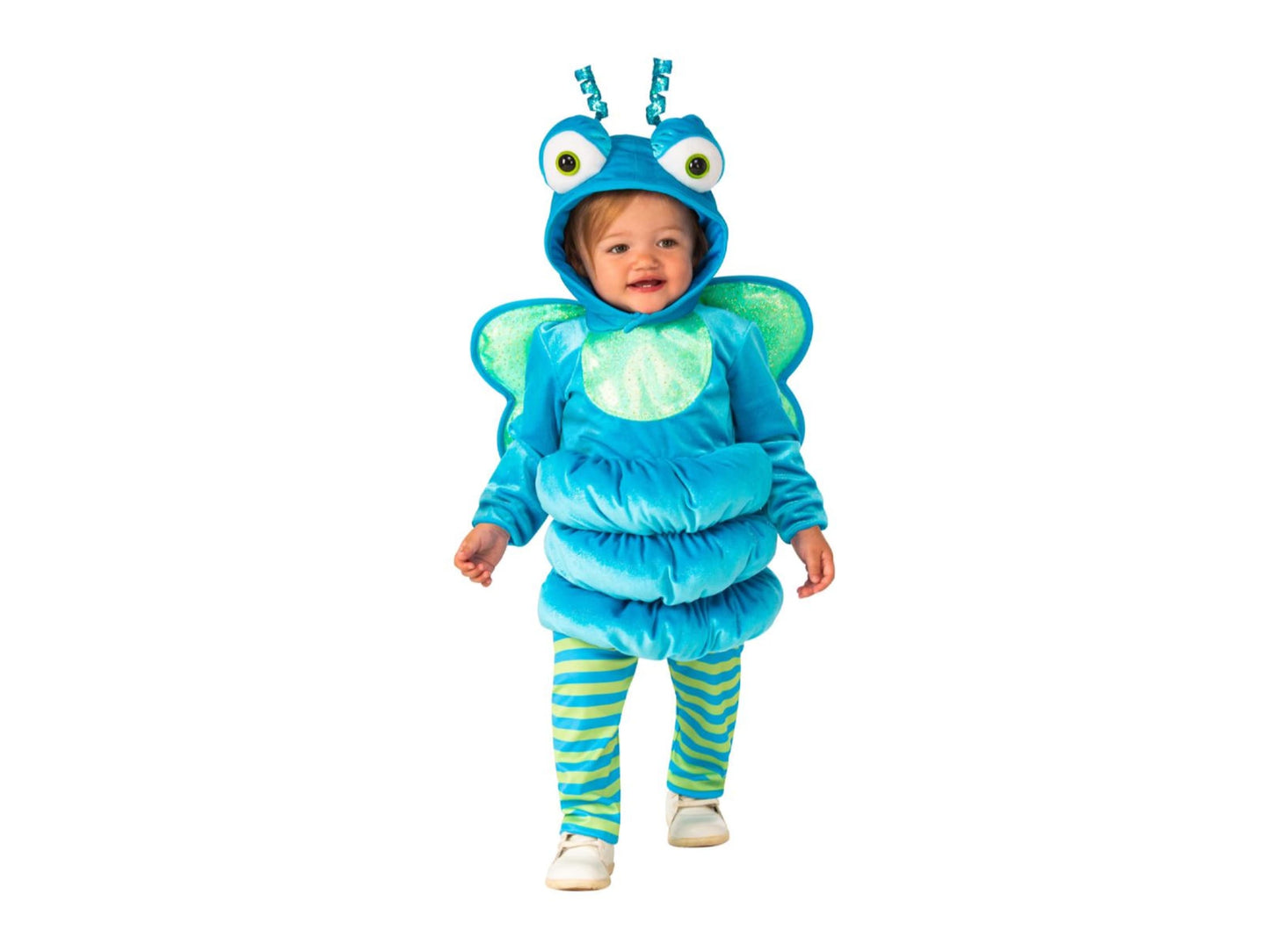 Toddler Glow Worm Costume-Todd(2-4)