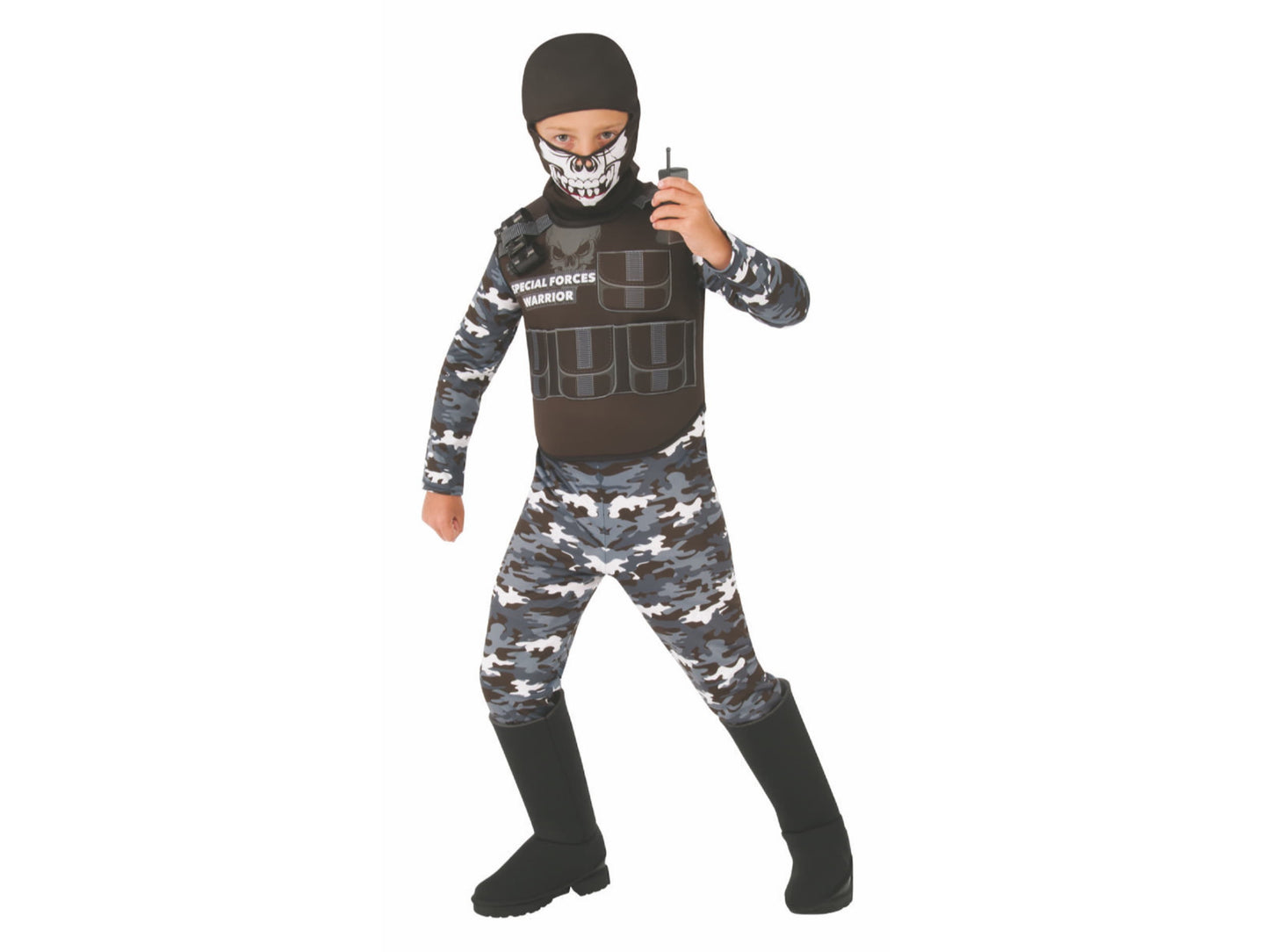 Kids Special Ops Costume-M(8-10)