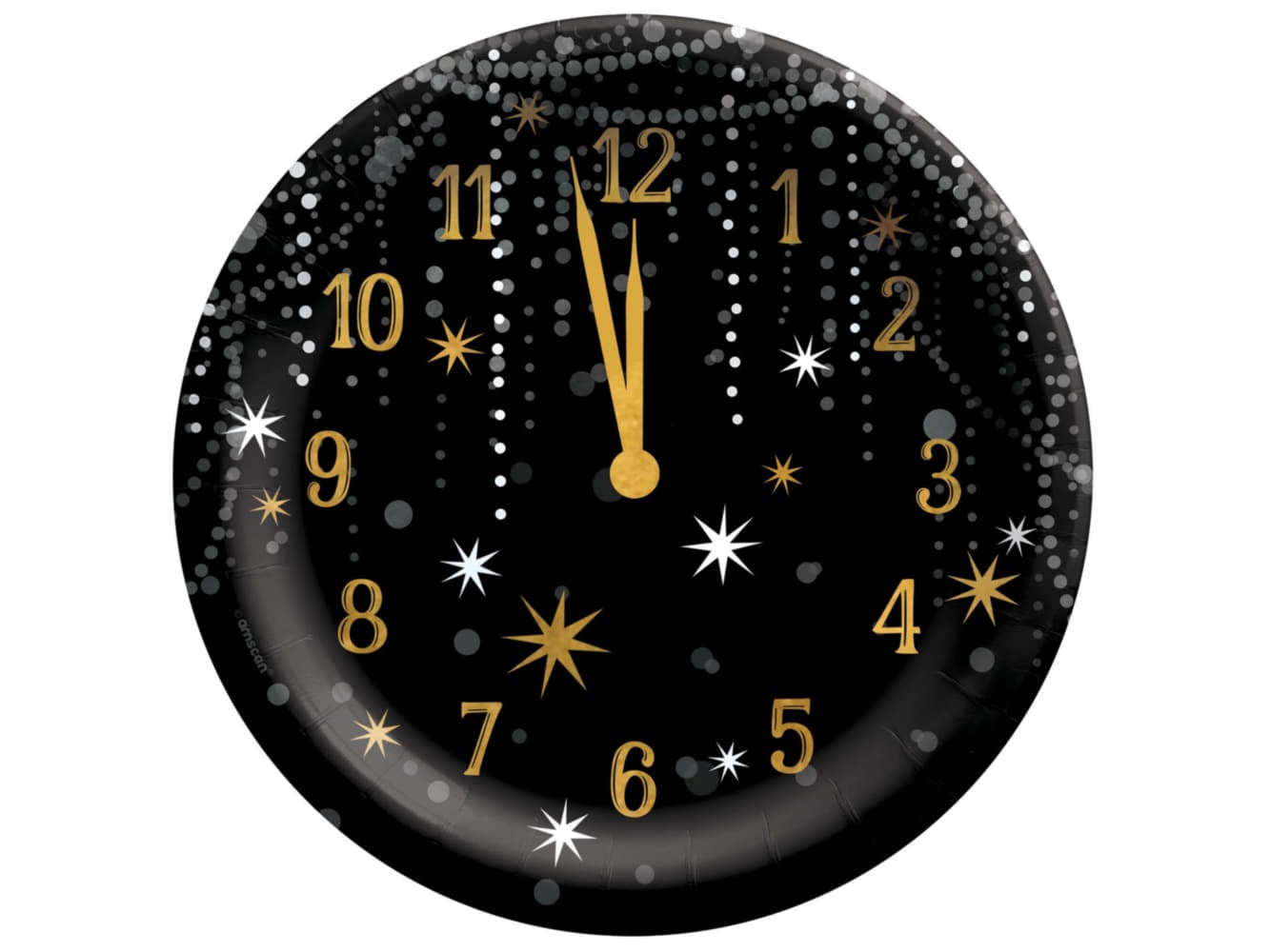 Midnight Hour 6 3/4In Round Plates-20Ct