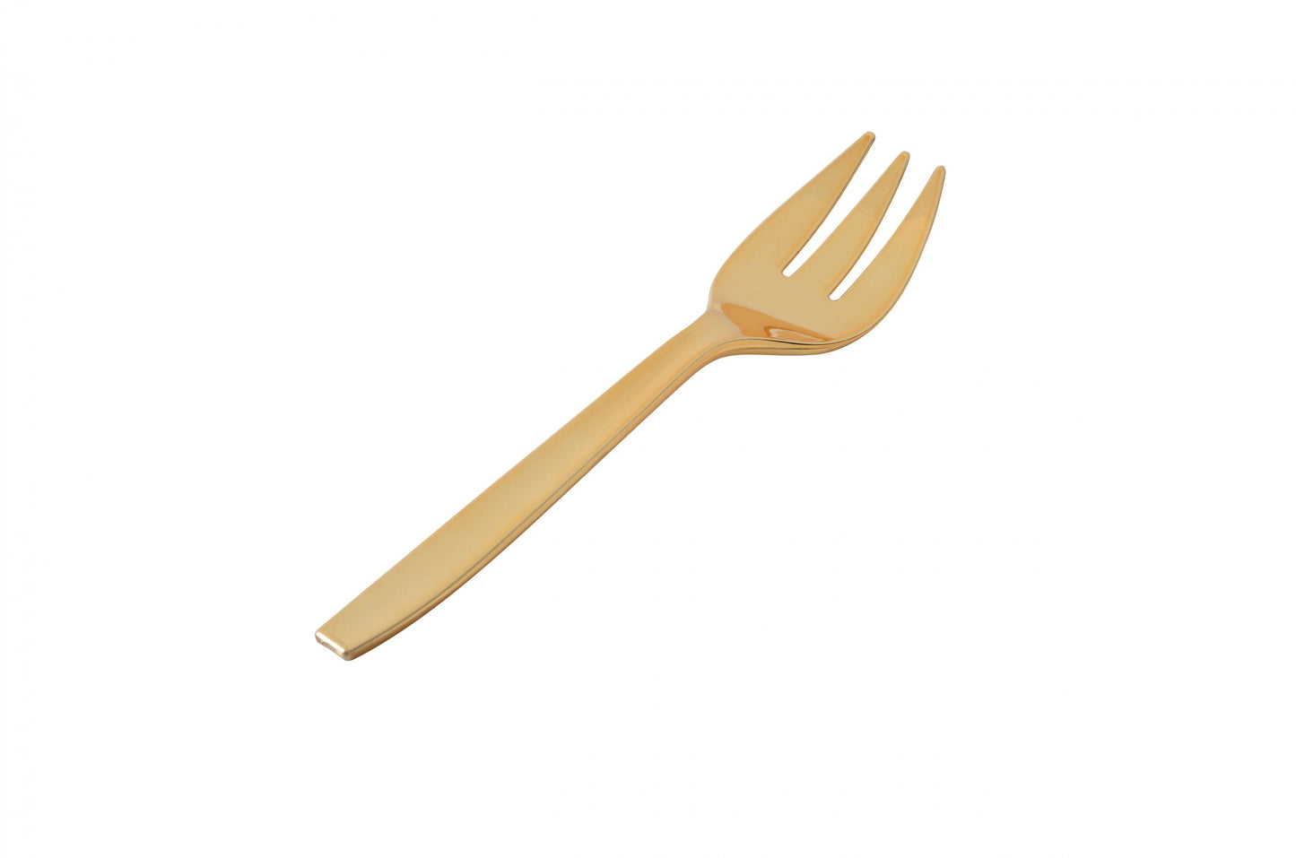9" Heavy Weight Serving Fork – Gold (5 Pack)