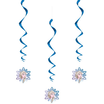 Frozen 2 Hanging Decorations - 3Pk