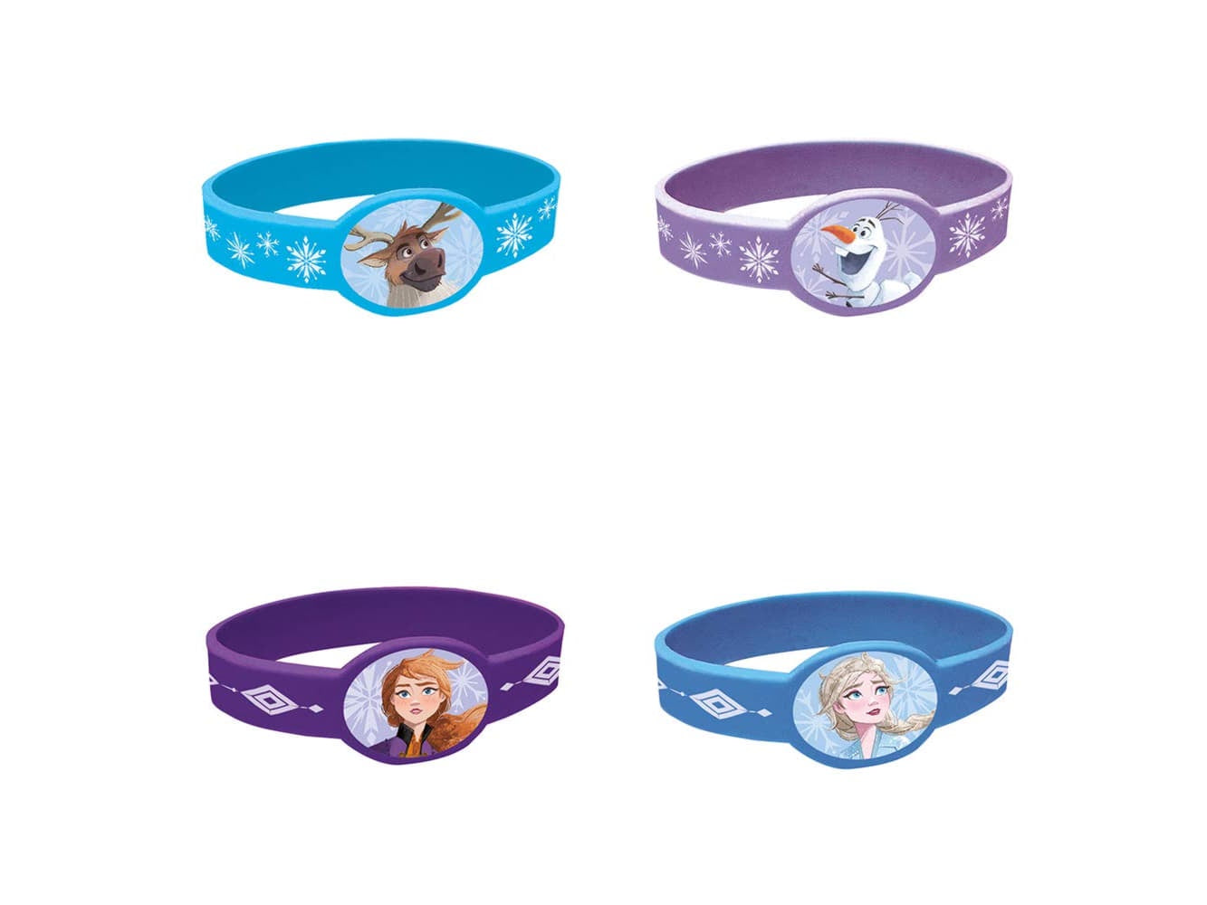 Frozen 2 Stretchy Bracelets-4Pk