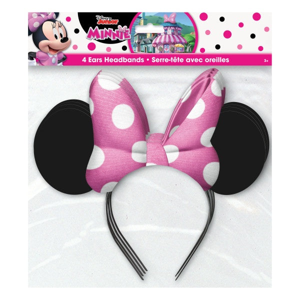 Disney Minnie Paper Ears Headbands-4Pk