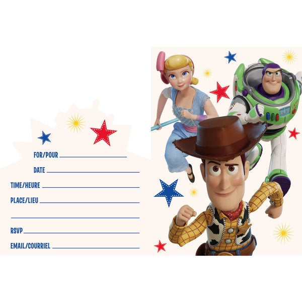 Toy Story Invitations (Disc)