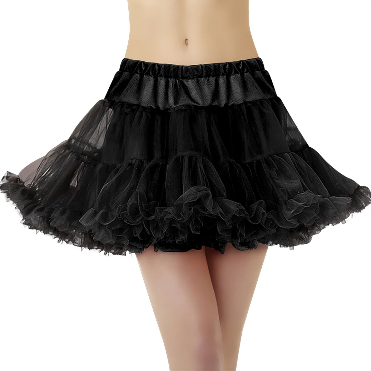 Full Petticoat Black - Adult X - Large
