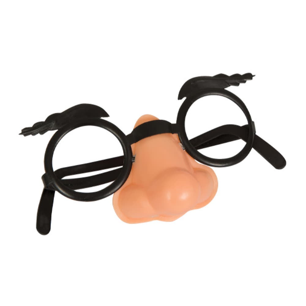 Noses & Glasses Favors - 4Ct