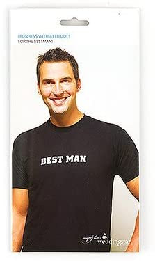 Best Man Iron - On Flocking