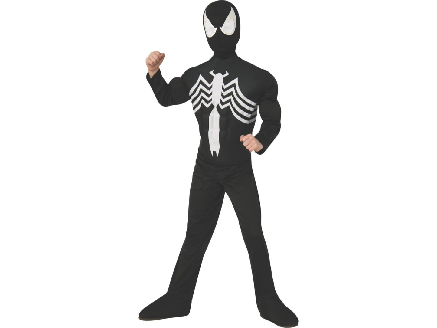 Deluxe Muscle Chest Kids Spider-Man Costume-Medium(8-10)
