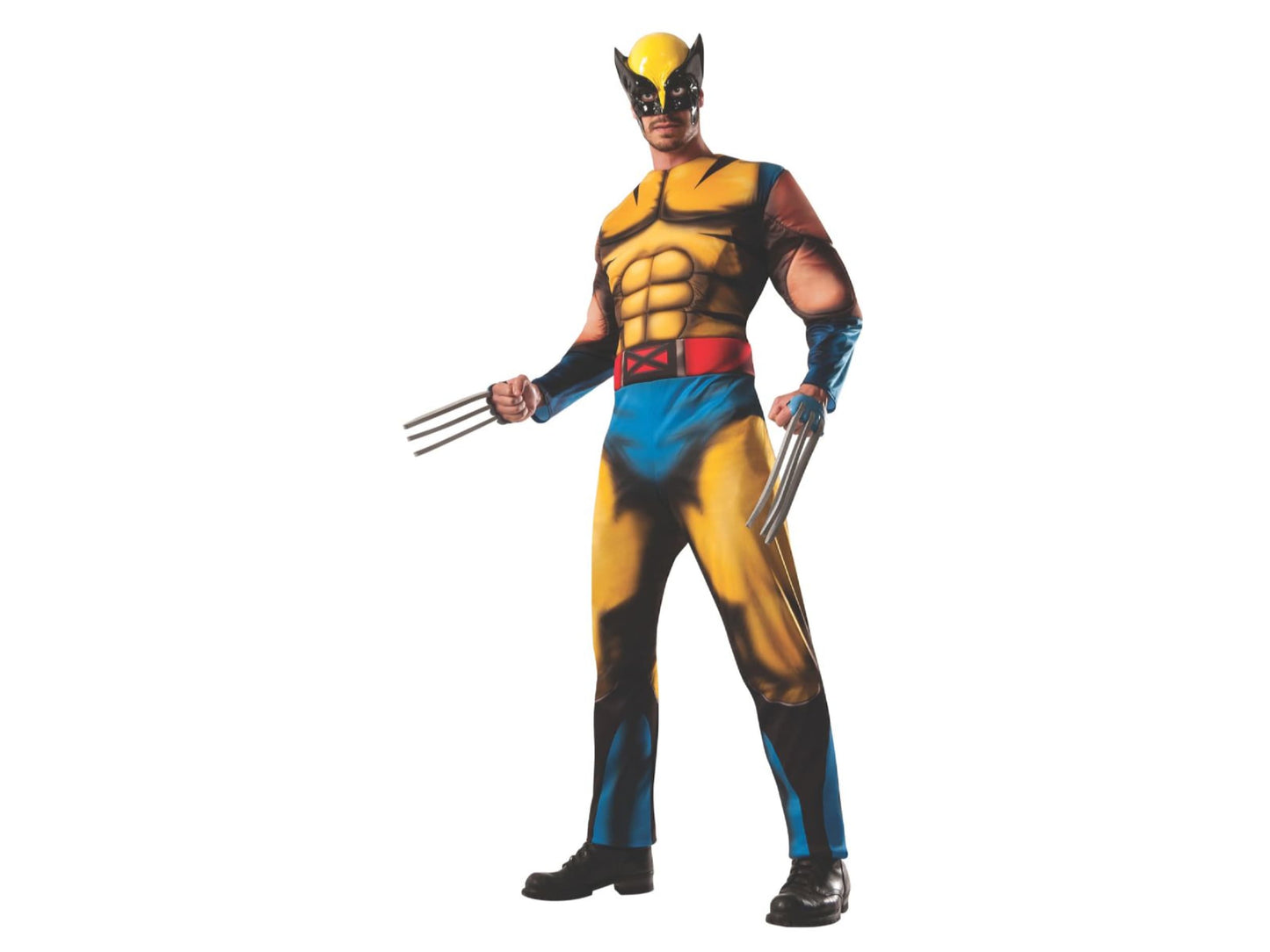 Deluxe Muscle Chest Adult Wolverine Costume €“ X-Men-Xlarge
