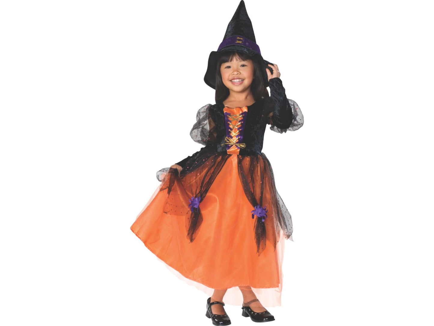 Kids Pretty Witch Costume-Med(8-10)