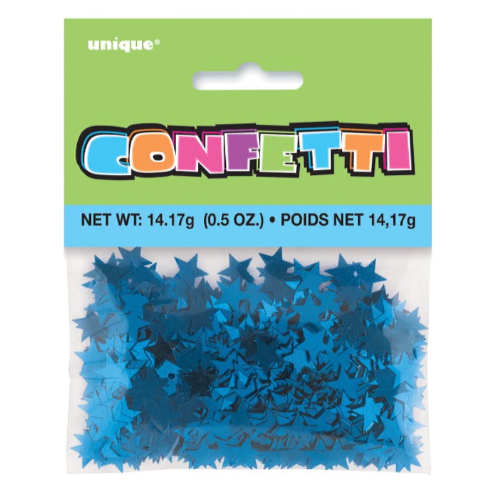 Star Confetti .5 Oz - Blue