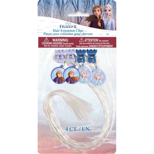 Frozen 2 Hair Extentions - 4Ct