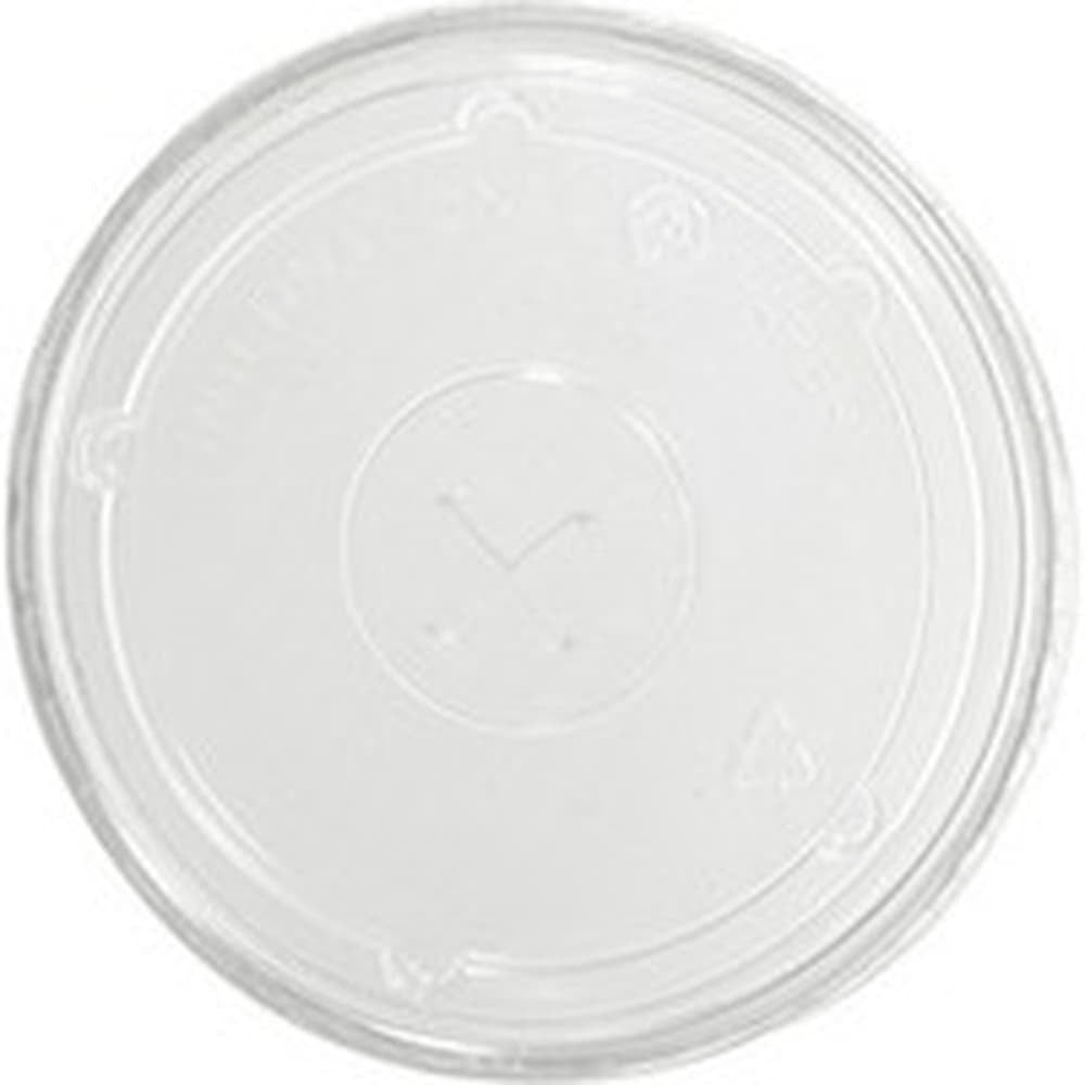 Dart Clear Straw Slot Lids, 100 Ct