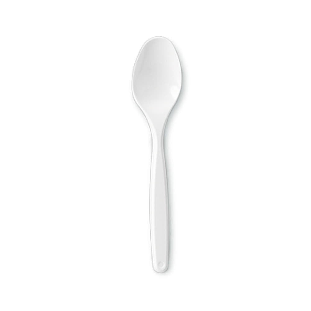 Darnel Bistro Dessert Spoon 100 Ea, White-Disc