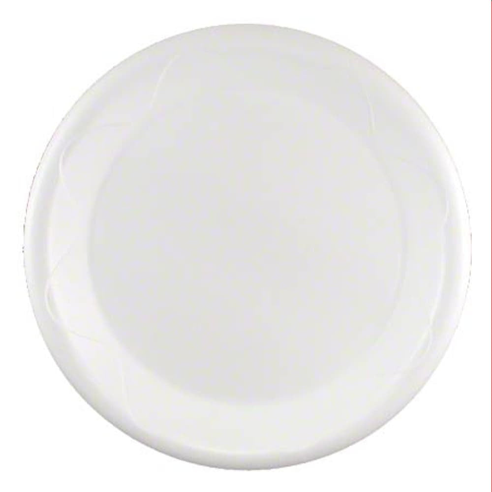 Darnel 9" White Foam Plate, 125Ct