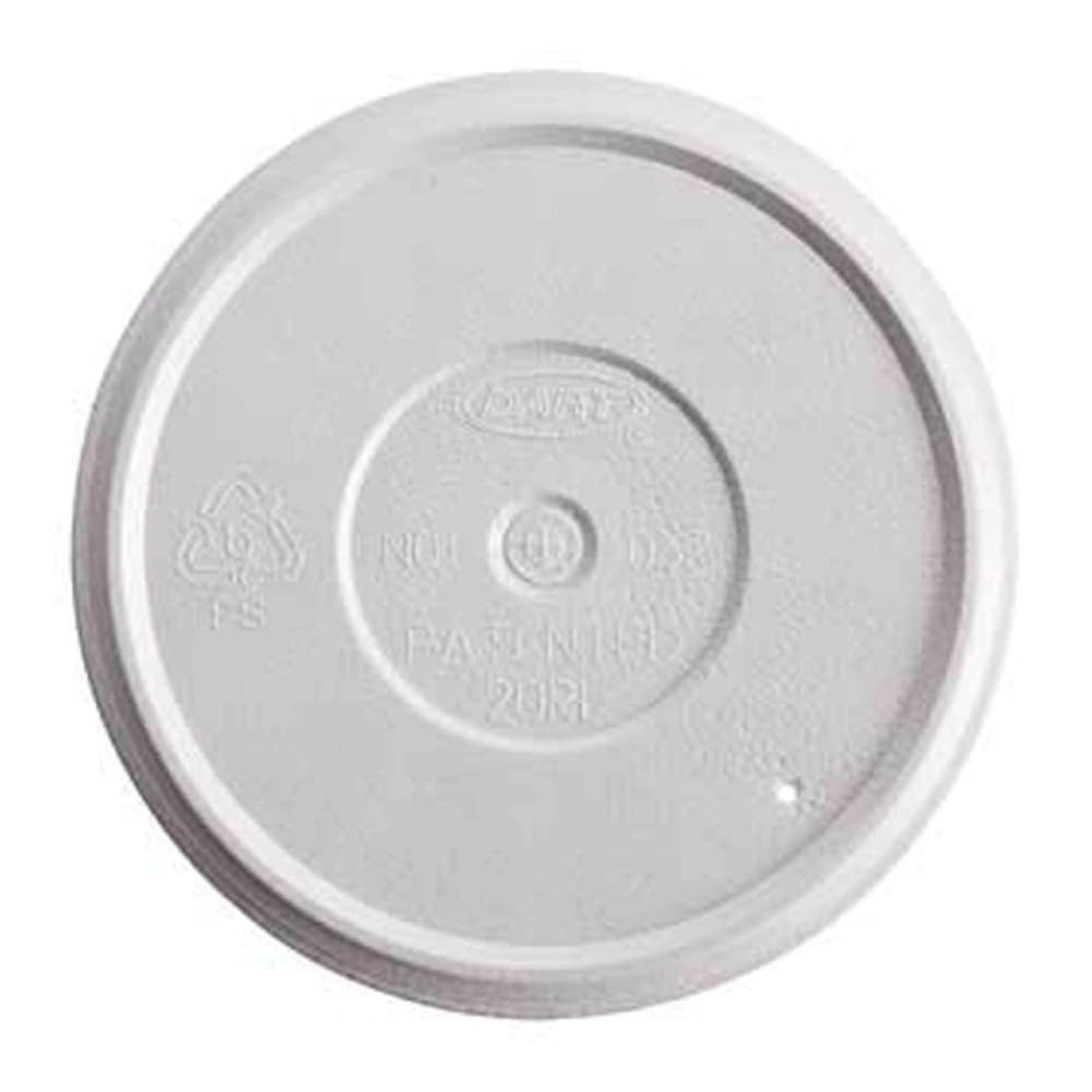 Fibracan Foam Lid 8C - 10C Foam Cont, 50Ct