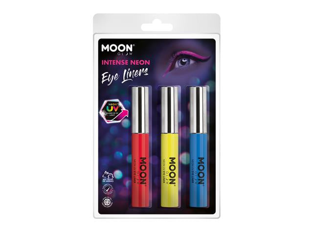 Intense Neon Eye Liners - Moon Glow, 3/Pk