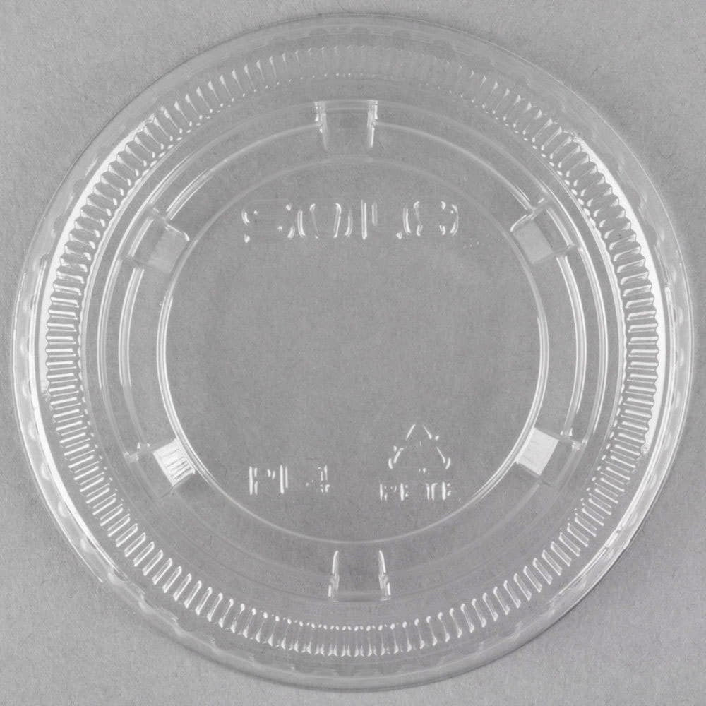 Ritepak/Dart 4oz portion cup lids- 125 Ct