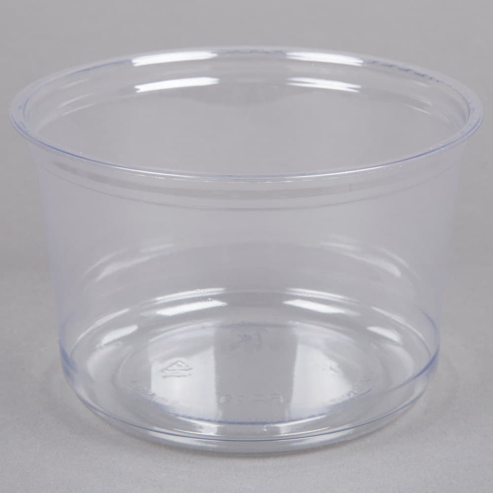 Placon 16 oz Clear Deli Containers – 5 Count
