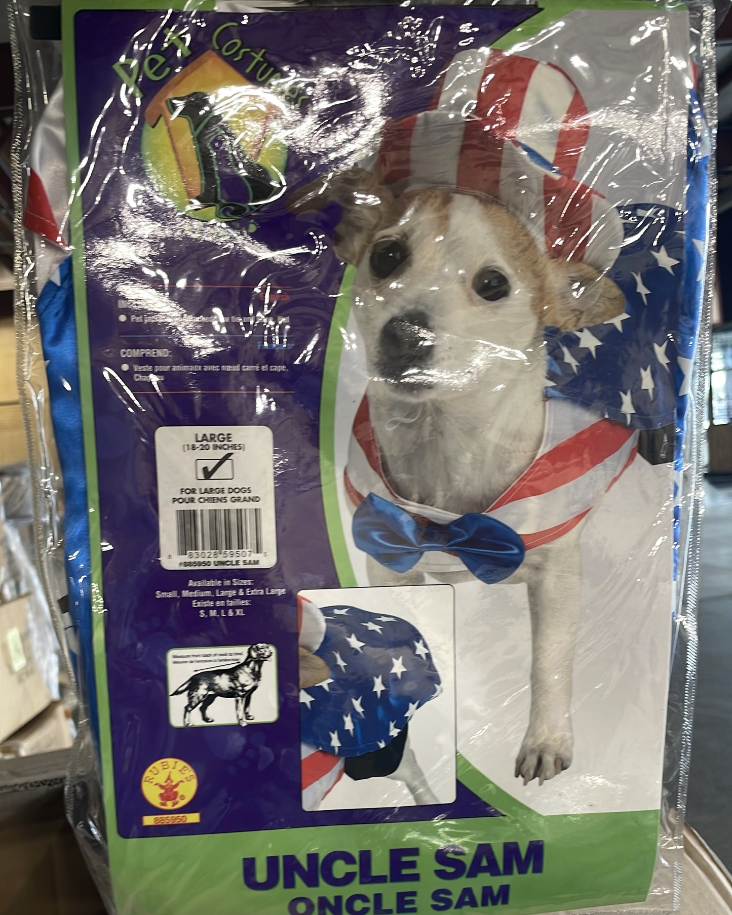 Uncle Sam Pet costume