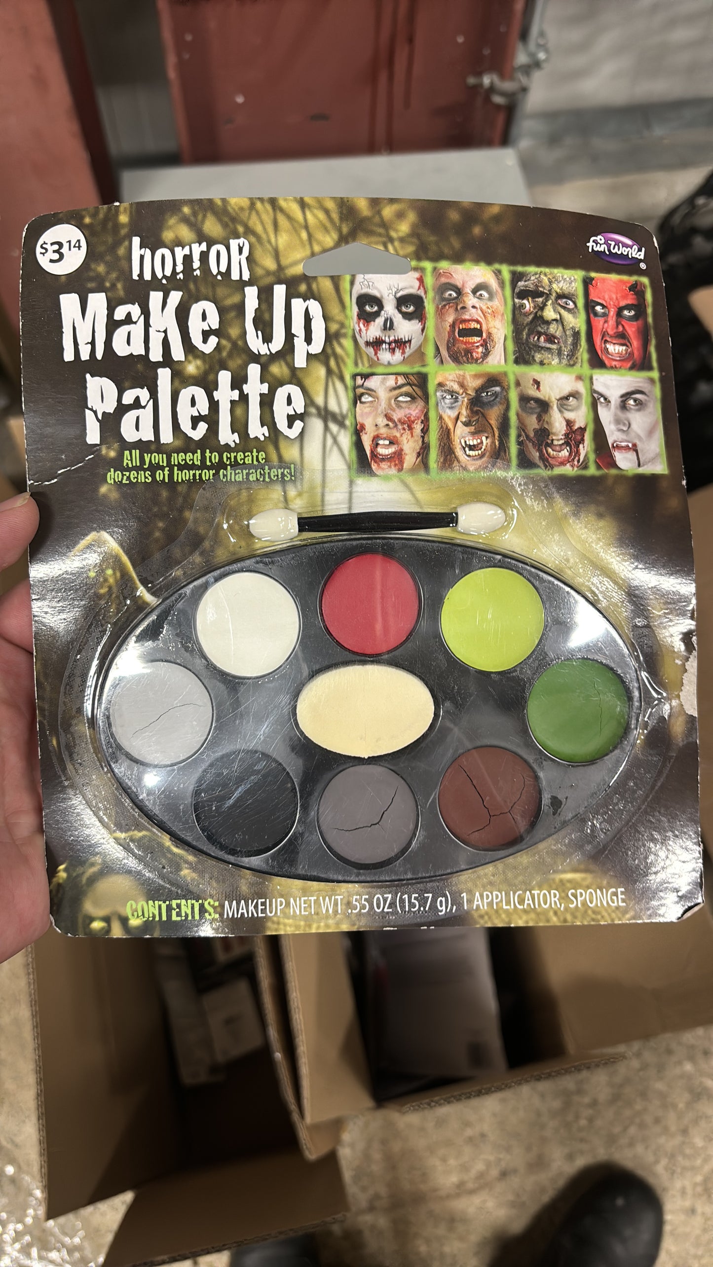 Horror Make up Palette