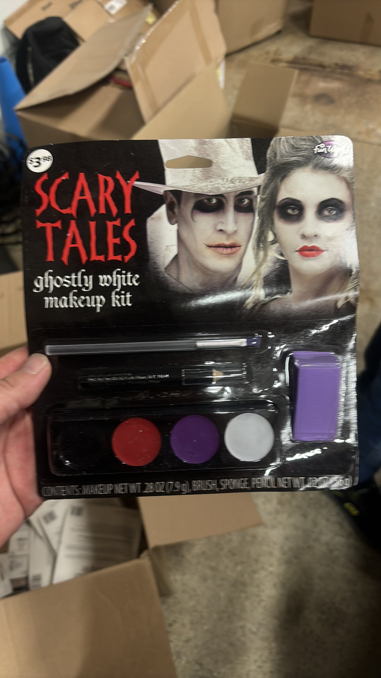 Scary Tales Ghostly White Makeup kits