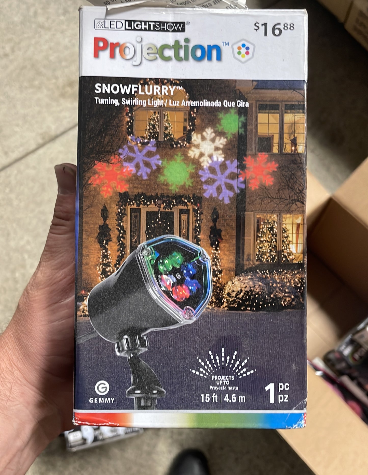 Snowflurry LED Projection