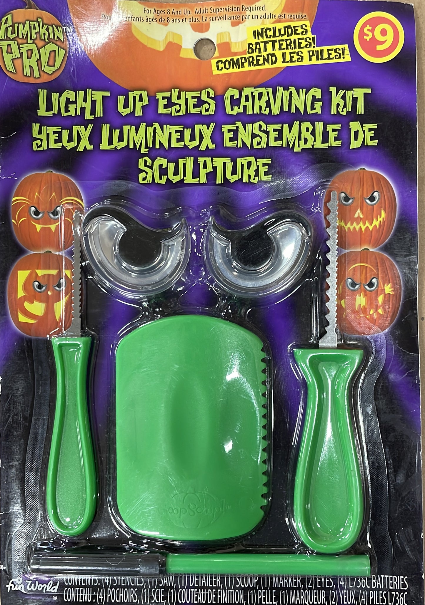LIGHT UP EYES CARVING KIT