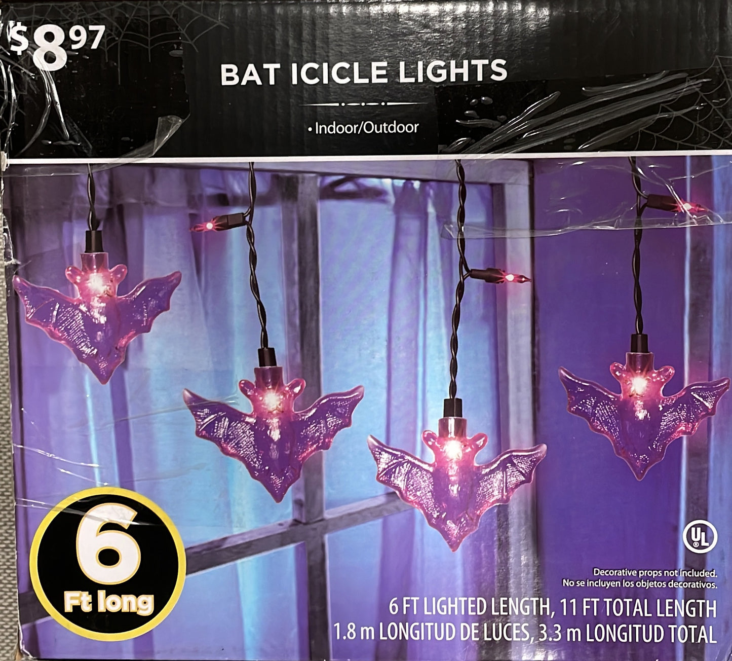 BAT ICICLE LIGHTS