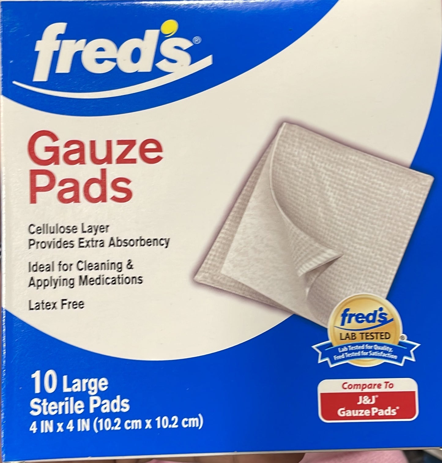 Fred’s Gauze Pads