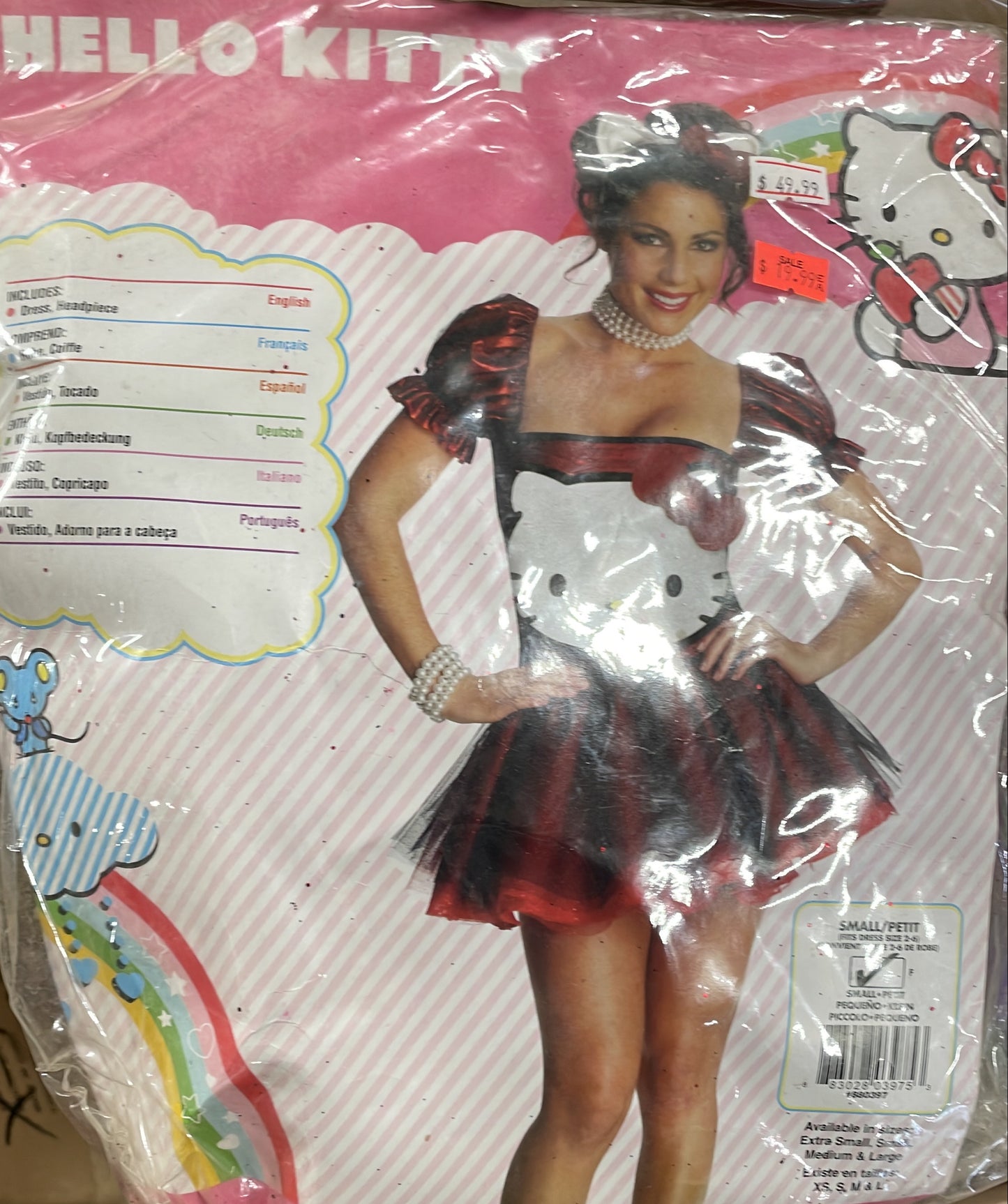 HELLO KITTY Includes: Dress, Headpiece
