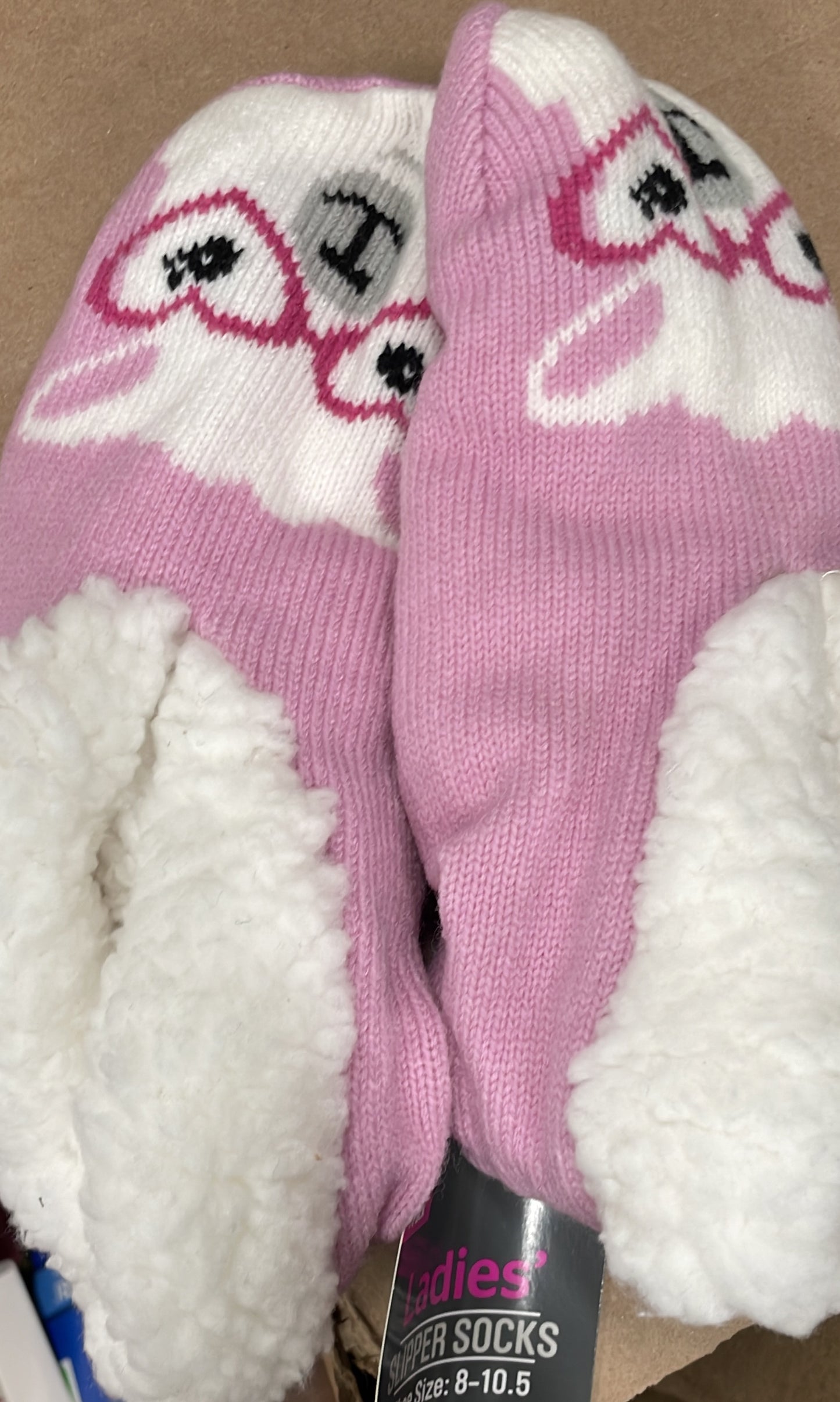 Ladies Slipper Socks Size 8-10.5