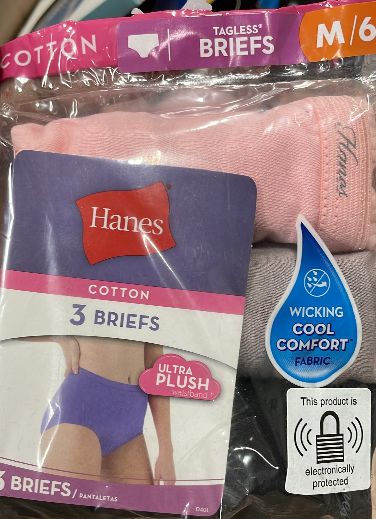 Hanes COTTON Briefs M/6 26509