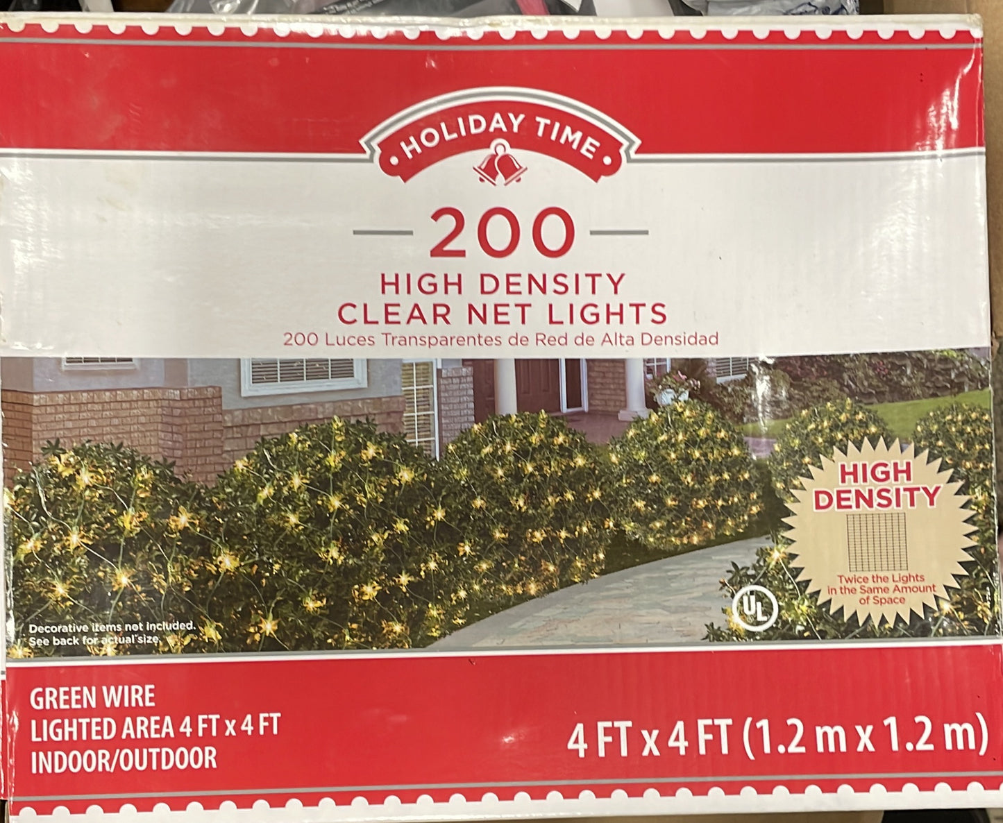 HIGH DENSITY CLEAR NET LIGHTS