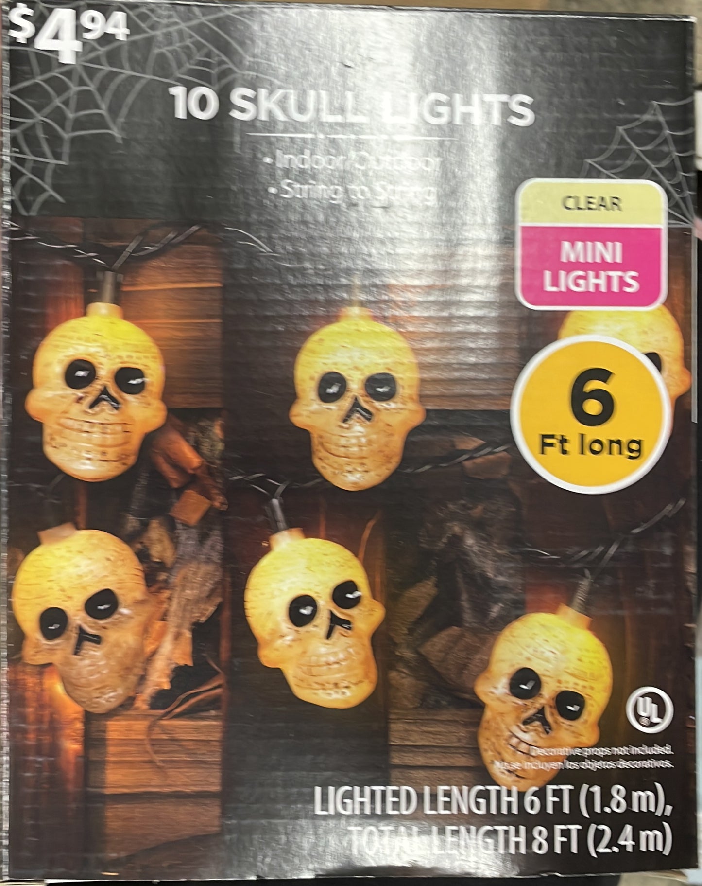 10 SKULL LIGHTS