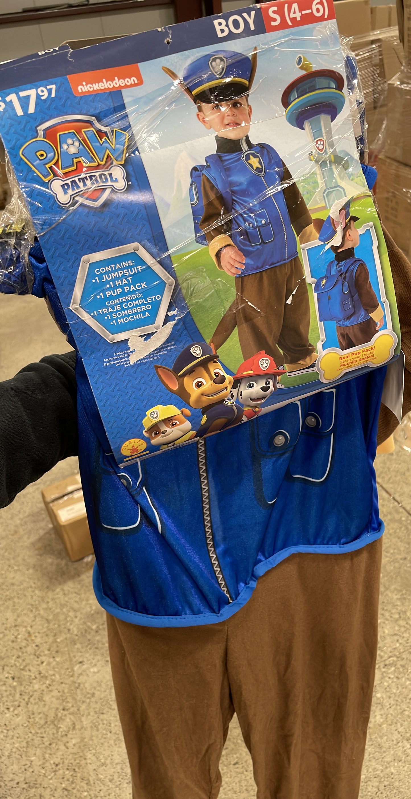 PAW PATROL CHASE S(4-6)