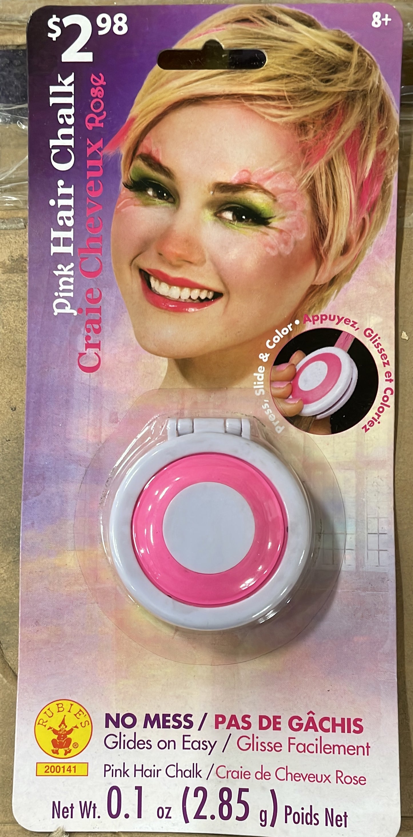 Pink Hair Chalk