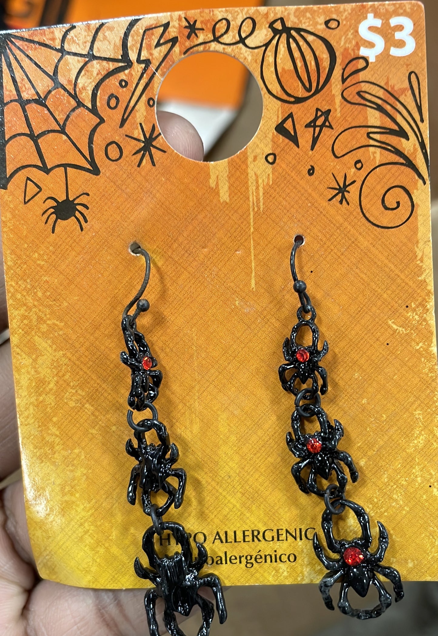 Spider Ear Rings