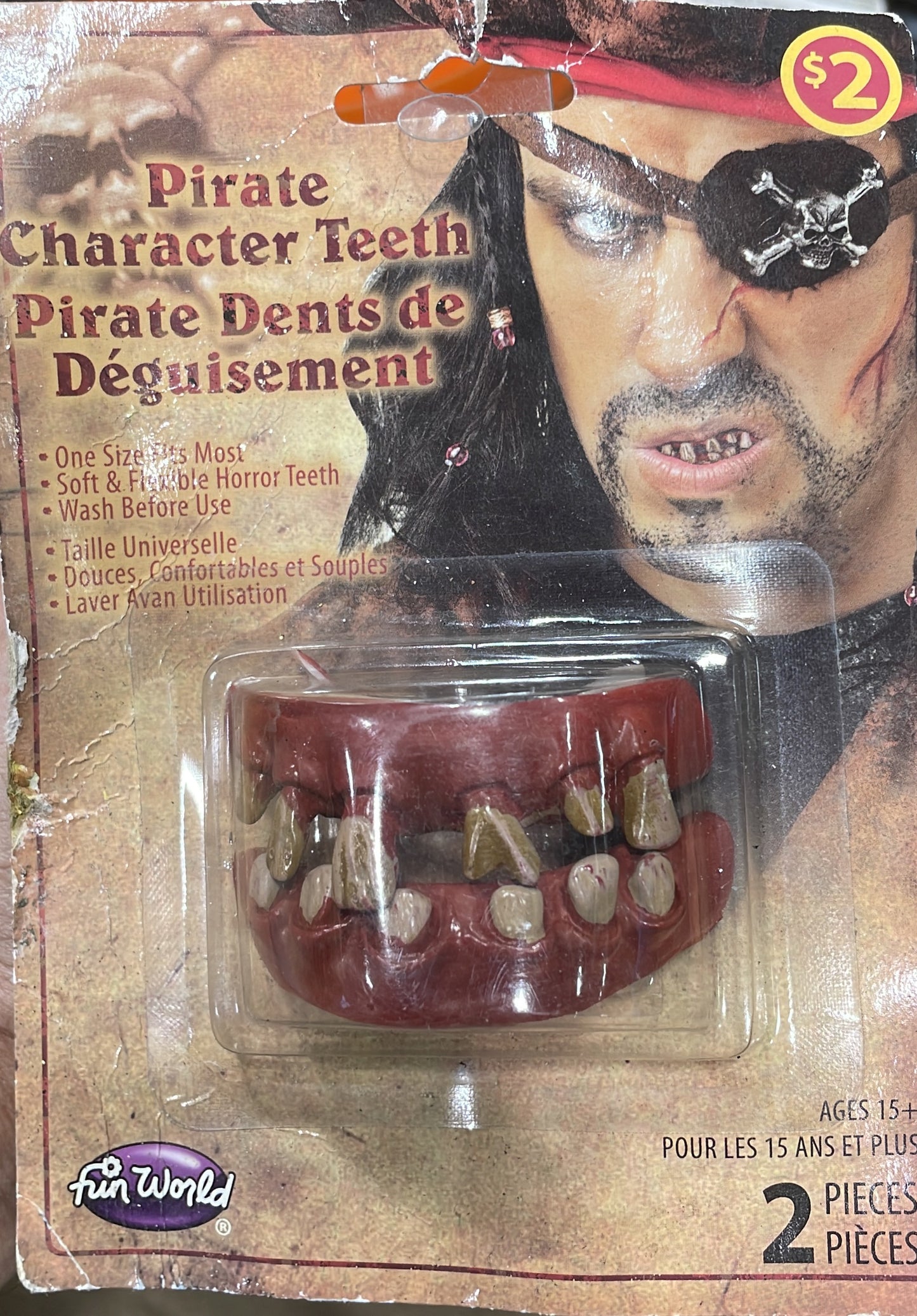 Pirate Character Teeth