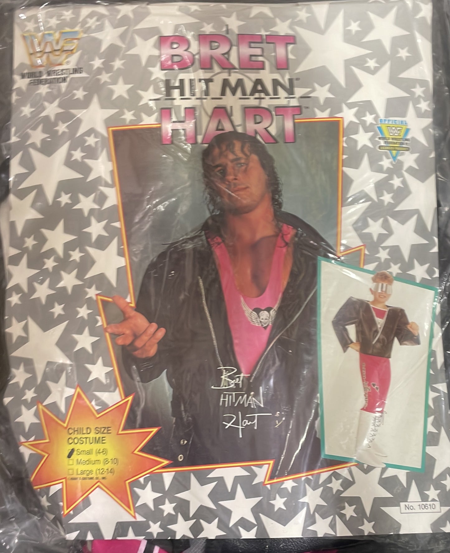 BRET HITMAN HART Small(4-6)