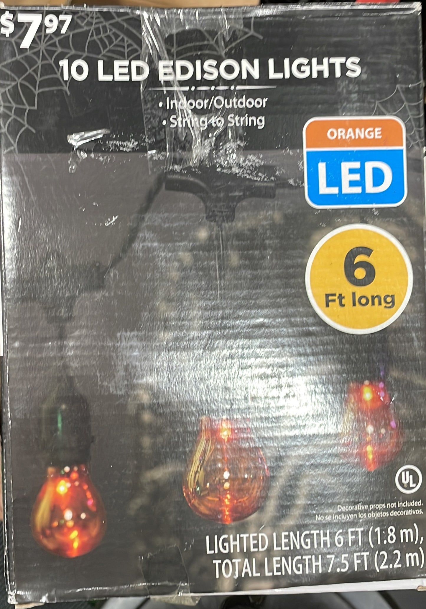10 LED EDISON LIGHTS