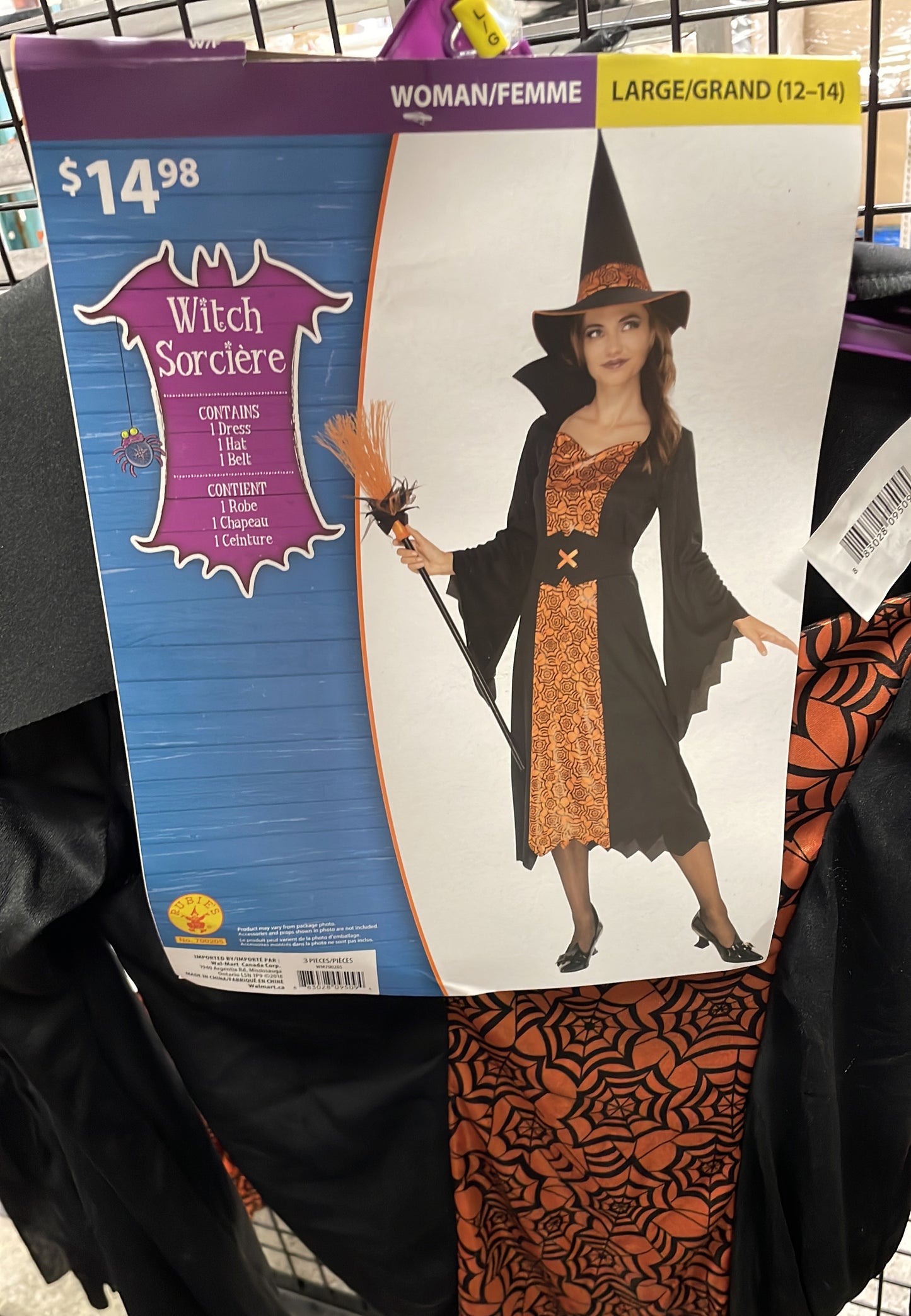 Witch Sorciere Large (12-14)
