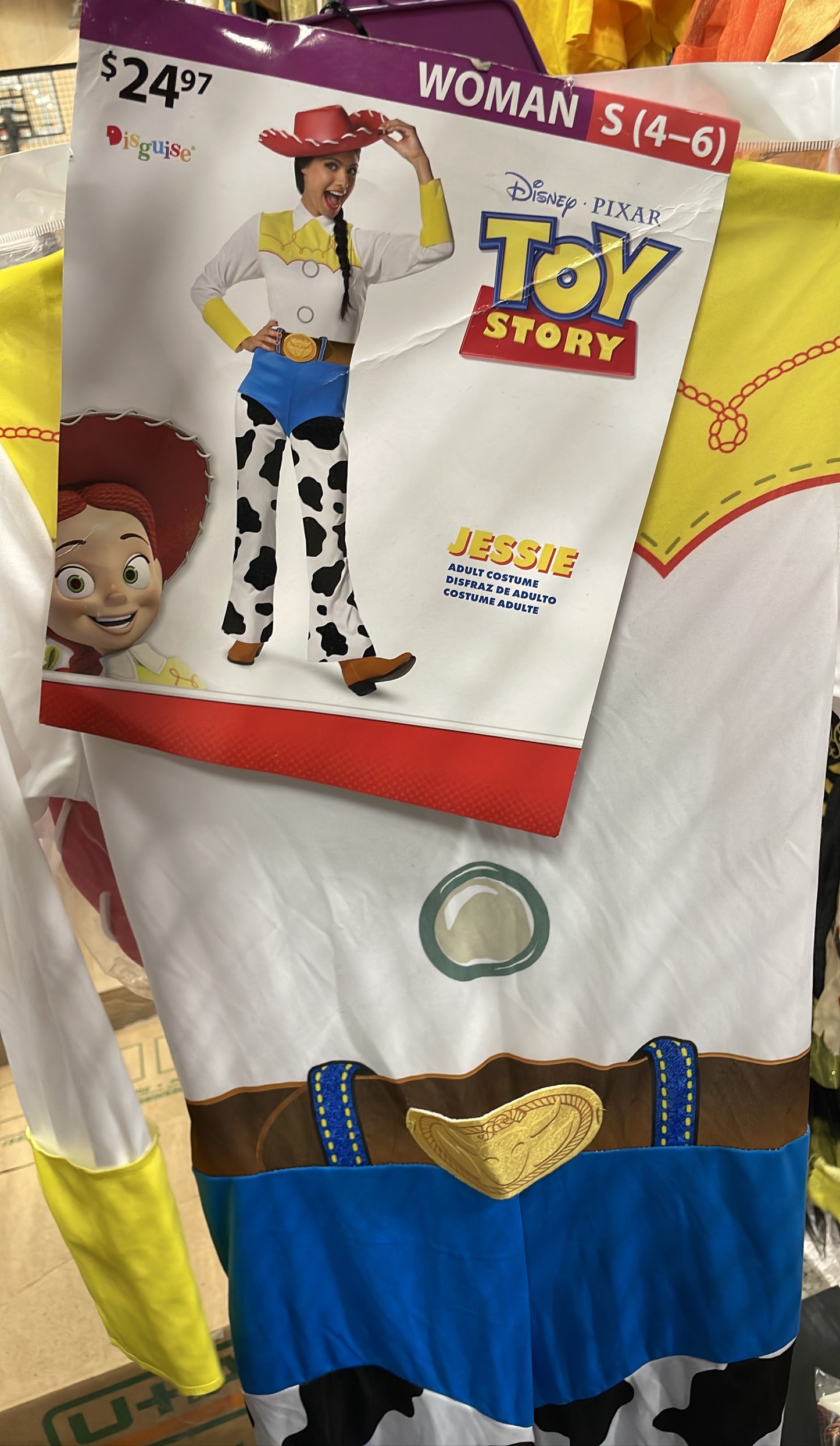 JESSIE ADULT COSTUME S(4-6)