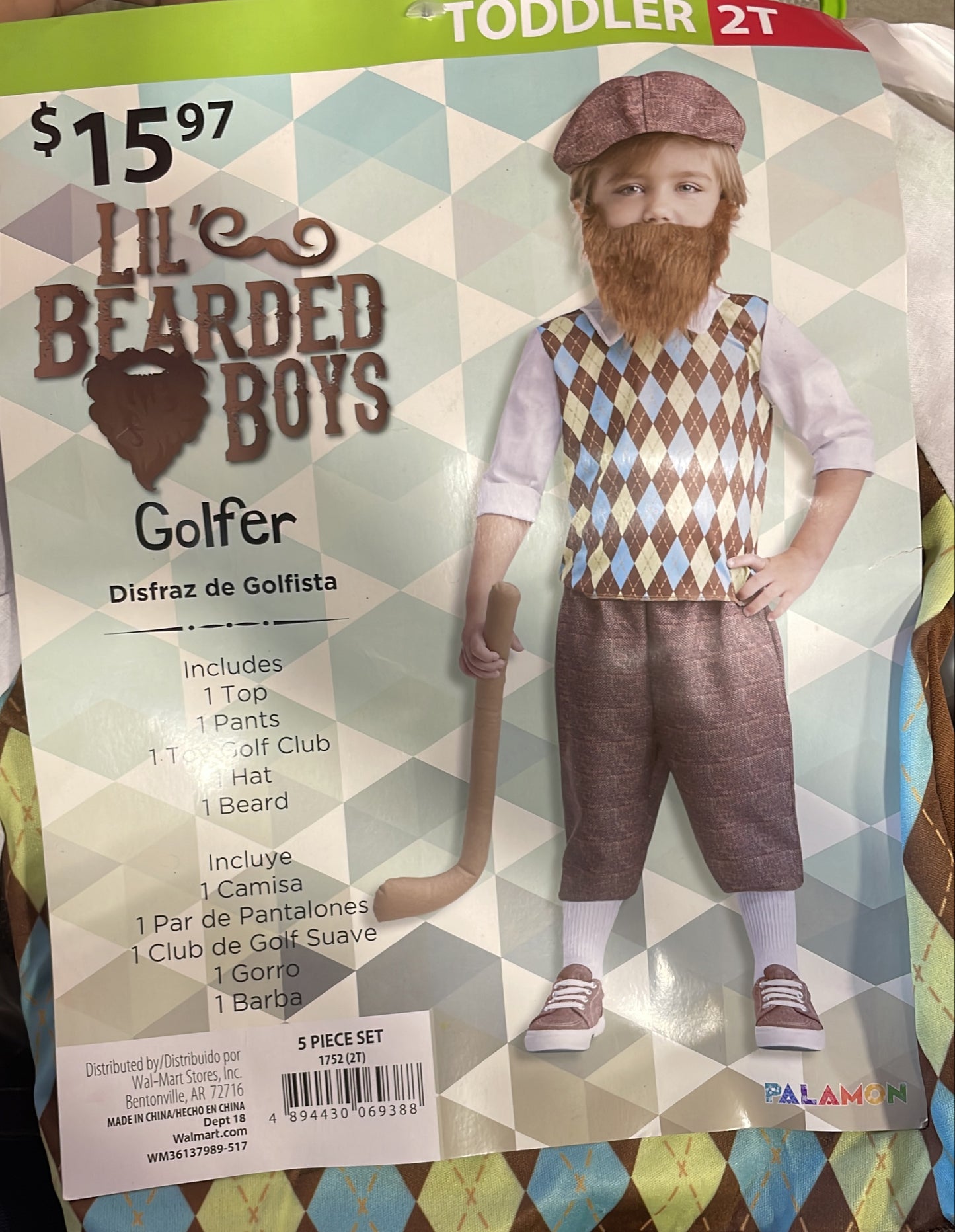 LIL’ BEARDED BOYS Golfer