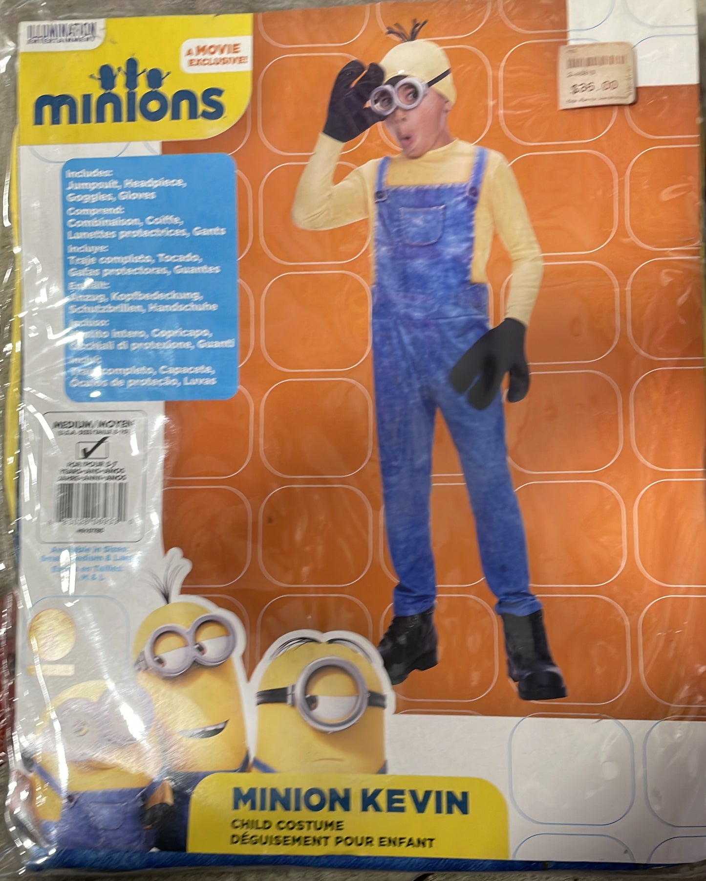 MINION KEVIN MEDIUM 06933