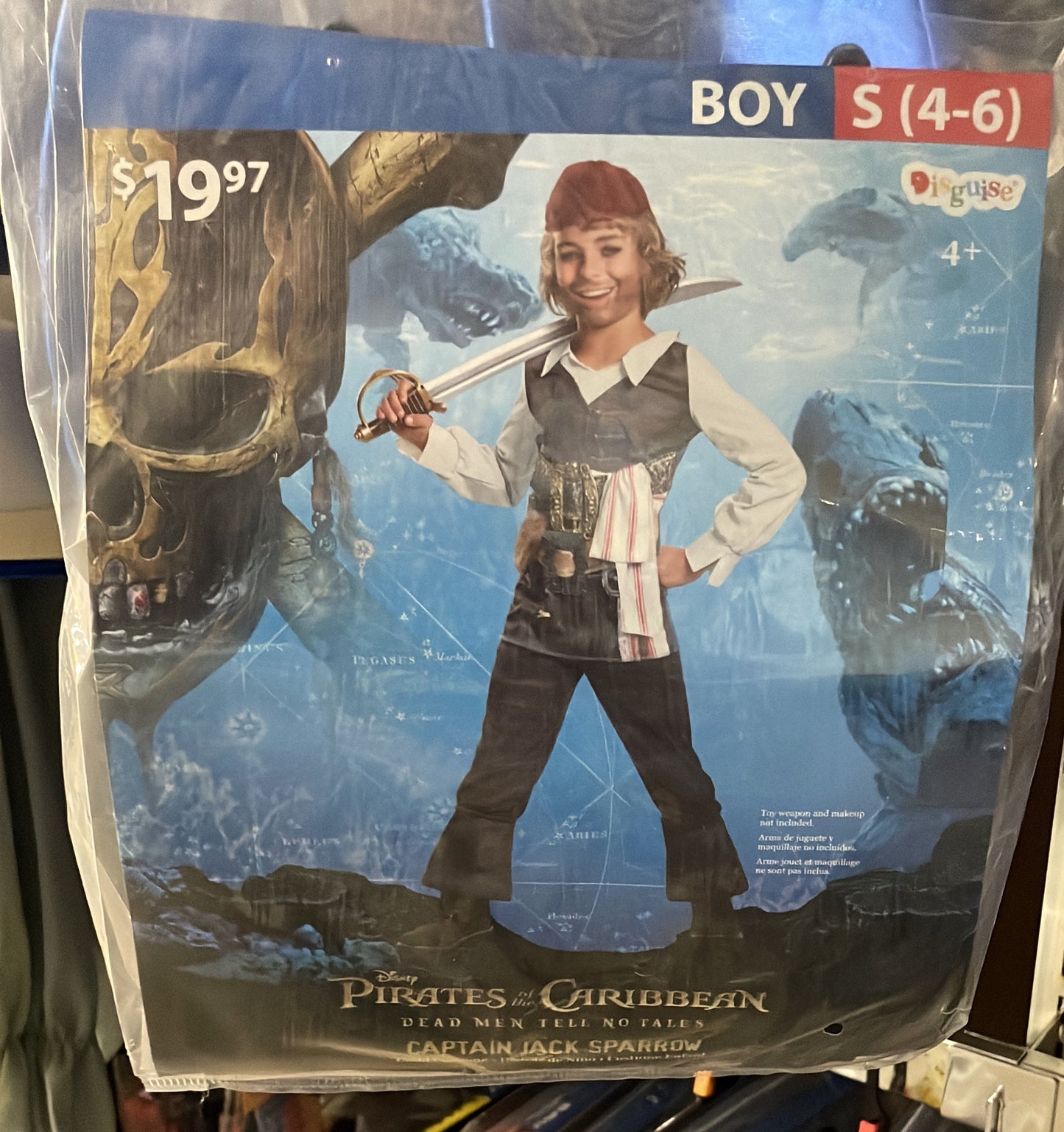 CAPTAIN JACK SPARROW S (4-6)