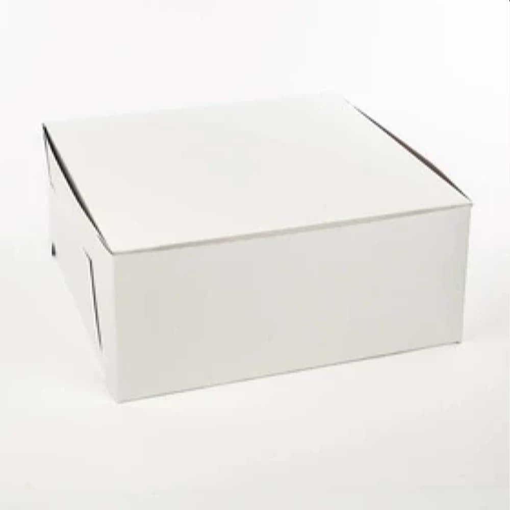 10 × 10 × 3.5 Inch Cake Box