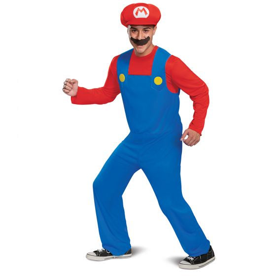 Super Mario Adult Costume -Large/Xlarge