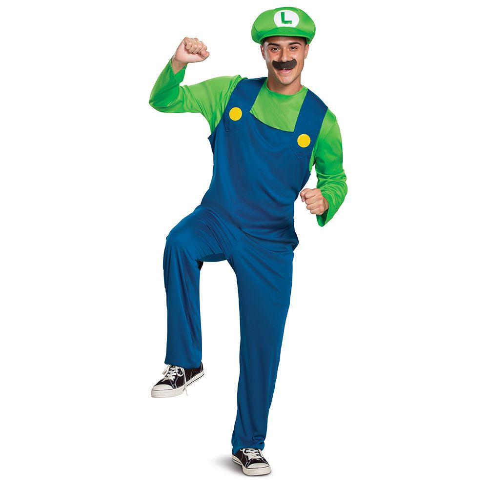 Super Mario Luigi Adult Costume-L/Xl - (Duplicate Imported from WooCommerce)